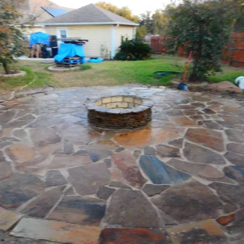 Allen Fire Pit and Patio