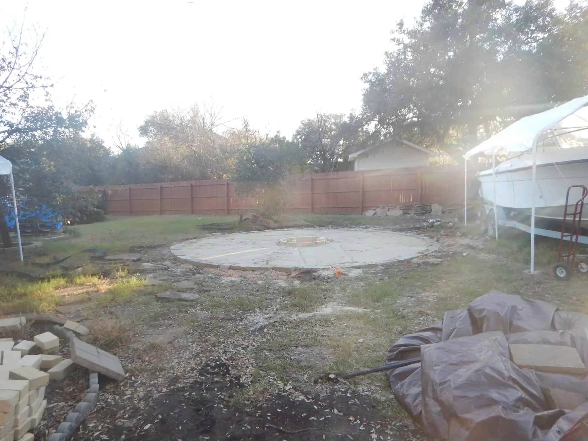 Allen Fire Pit and Patio