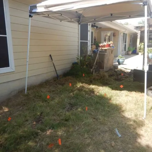 Allen Retaining Walkway