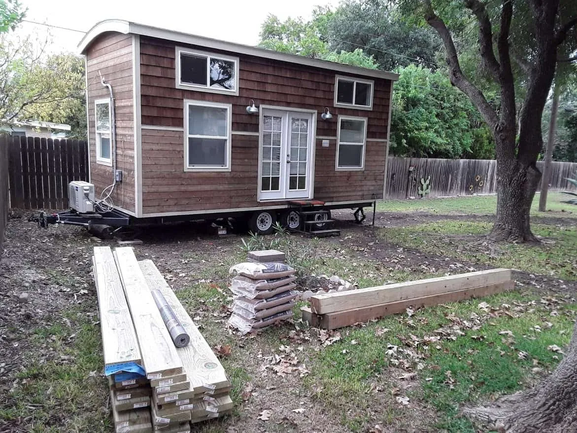 Tiny Home Deck